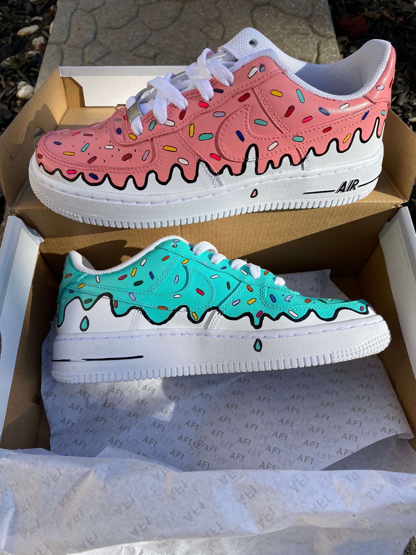 Donut Sprinkle Drip Air Force 1 - SOLD OUT!